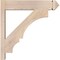 Ekena Millwork Balboa Smooth Arts and Crafts Outlooker, Douglas Fir, 5 1/2"W x 22"D x 22"H OUT06X22X22BOA03SDF - alternate 3